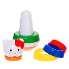 Пирамидка детская STELLAR «Неваляшка», МИКС - Фото 3