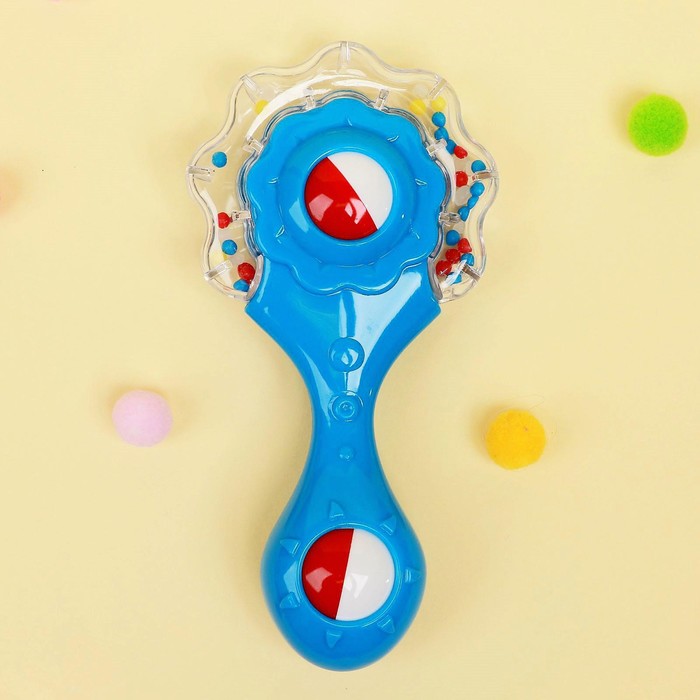 Погремушка STELLAR «Одуванчик», МИКС