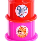 Пирамидка детская «Занимательные стаканчики - 2», МИКС - Фото 2