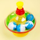 Юла с шариками, диаметр 14 см - Фото 2