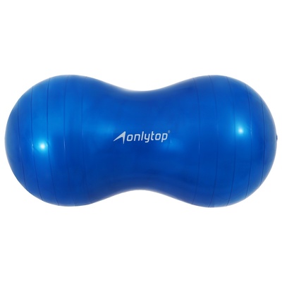 Фитбол «Гантель» ONLYTOP, 75×38×38 см, 900 г, МИКС