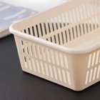 Корзина для хранения Полимербыт, пластик, 25×15×7 см, МИКС - Фото 3