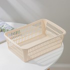 Корзина для хранения Полимербыт, пластик, 30×20×10 см, МИКС - Фото 2