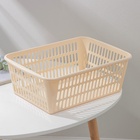 Корзина для хранения Полимербыт, пластик, 36×25×12.5 см, МИКС - Фото 1