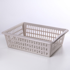 Корзина для хранения Полимербыт, пластик, 40×30×13 см, МИКС - Фото 1