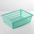 Корзина для хранения Полимербыт, пластик, 40×30×13 см, МИКС - Фото 4