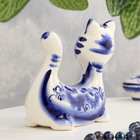 Фигурка фарфор гжель «Кот Пряник» - Фото 3