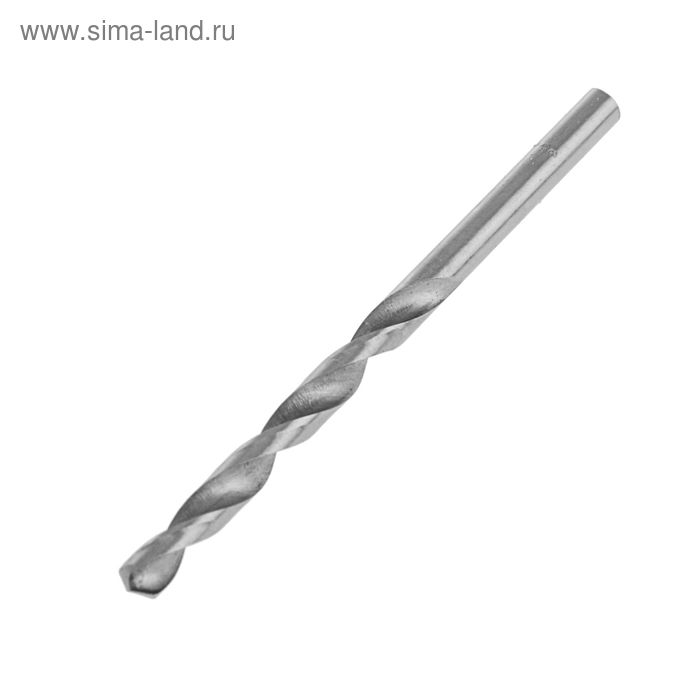Сверло Bohrer "Стандарт", по металлу, 4,5 мм HSS, (сталь 4341), DIN 338 RN (10) - Фото 1