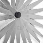 Щуп веерный «СЕРВИС КЛЮЧ», 0.05-1.0 мм, шаг 0.05 мм, 20 листов, в блистере - Фото 2