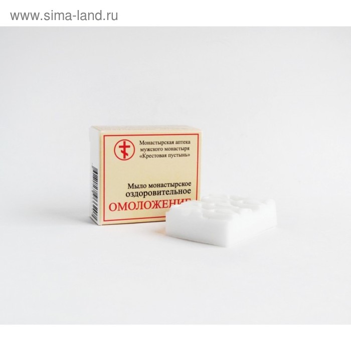 Мыло "Монастырское Омоложение", 30 г, "Бизорюк" - Фото 1