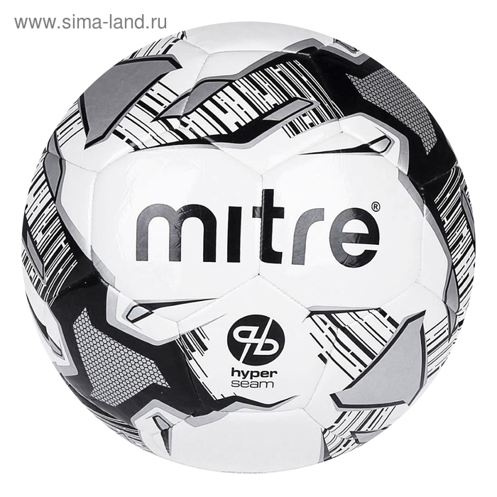 Мяч футбольный Mitre Calcio Hyperseam, BB1102WBV, размер 4 - Фото 1