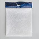 Скатерть без основы многоразовая «Ажур», 110×120 см, цвет прозрачный - Фото 3