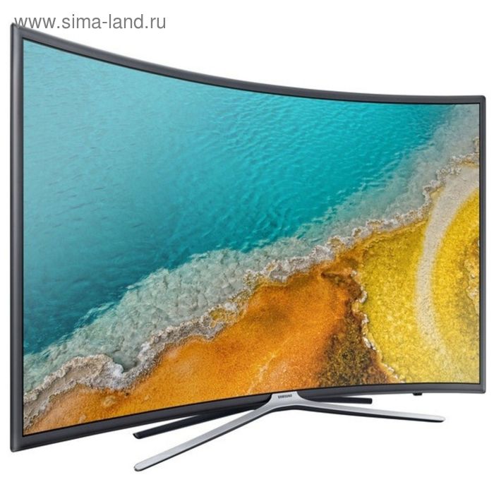 Телевизор Samsung UE49K6500BUXRU, LED, 49", черный - Фото 1