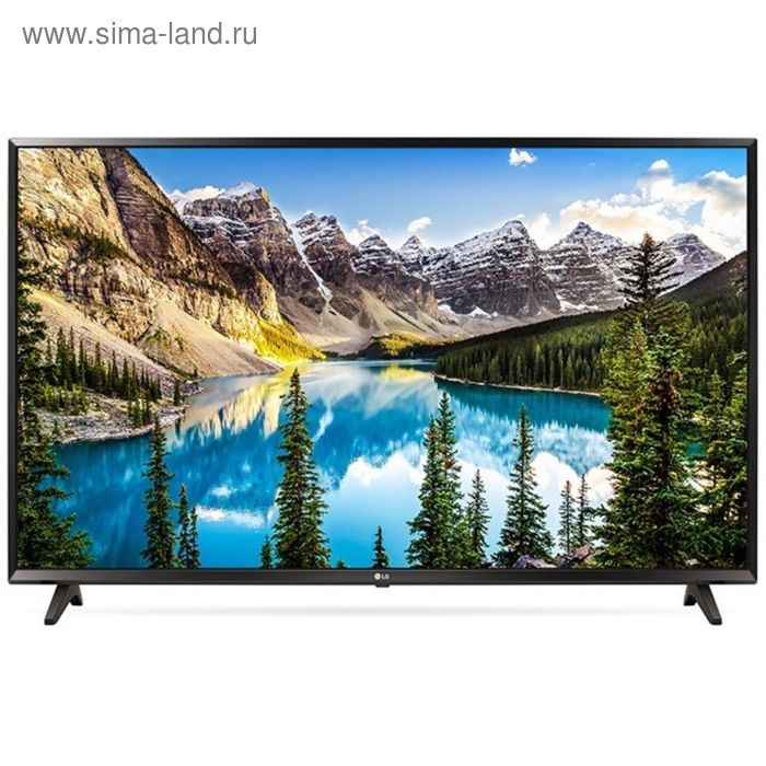 Телевизор LG 43UJ630V, LED, 43", черный - Фото 1