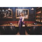 Клатч женский на фермуаре, 1 отдел, цепочка, цвет золотой - Фото 2