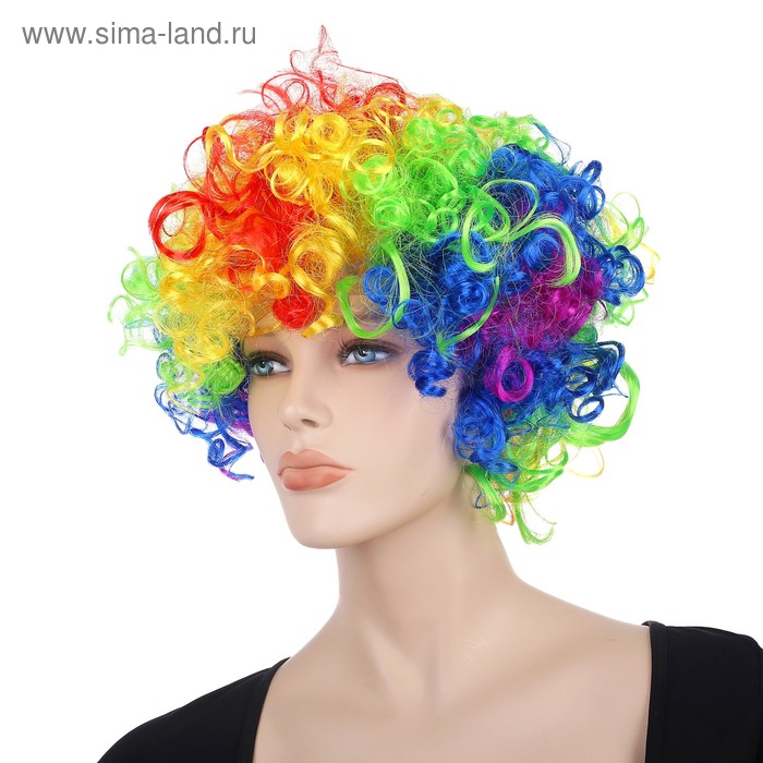 Карнавальные волосы, разноцветные - Фото 1
