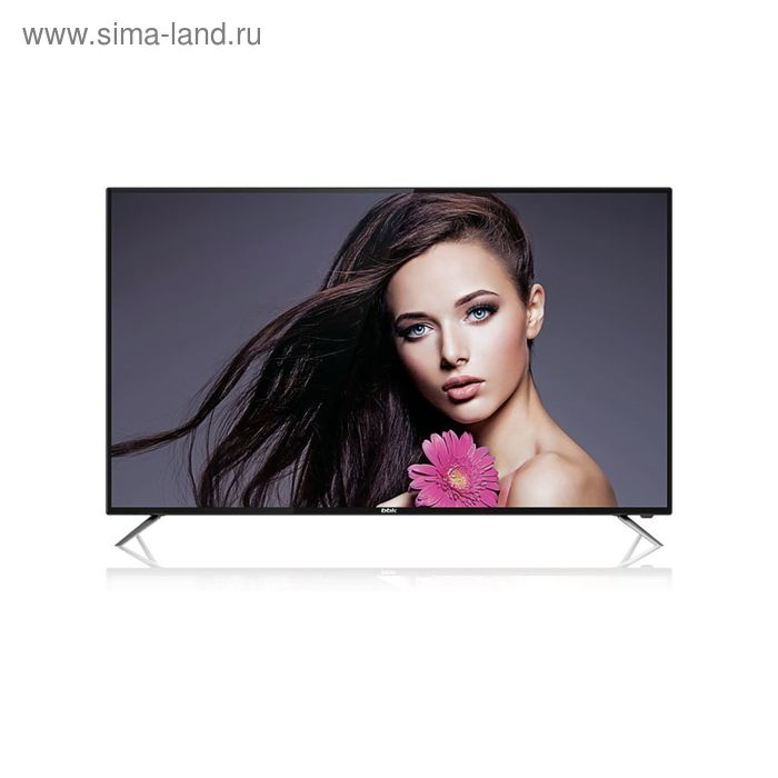 Телевизор BBK 50LEX-5039/FT2C, 50", 1920X1080 , WI-FI, DVB-T2/C, 3xHDMI, 2xUSB, черный - Фото 1