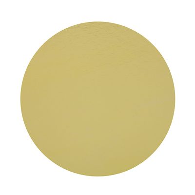 Подложка кондитерская, круглая, золото-жемчуг, 34 см, 1,5 мм
