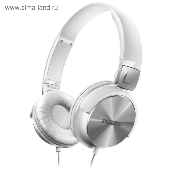 Наушники Philips SHL 3160WT, накладные, белые - Фото 1