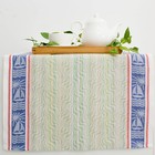 Полотенце DomoVita, 50×70 см, лён 45%, хлопок 55%, жаккард набивной 206 г/м², МИКС - Фото 4