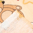 Детское постельное бельё BABY "Мишки", цвет персик 112х147 см, 110х150 см, 60х60 см, бязь 142 гр/м - фото 122203440