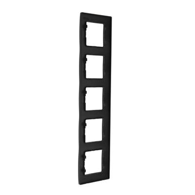 Рамка Legrand Etika, 5 постов, антрацит, 672585