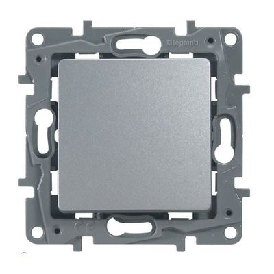 Механизм переключателя 1-кл. Legrand "Etika ", СП, алюм. 672405