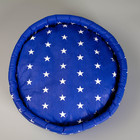 Лежанка Lowcost круглая, поплин, 40 х 40 х 12 см, микс цветов - Фото 2