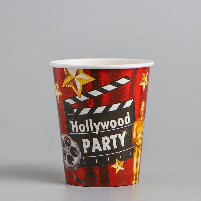 Стакан бумажный «Голливудская вечеринка», 250 мл - Фото 1