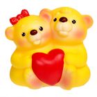 Резиновая игрушка "Влюбленные медвежата" - Фото 1