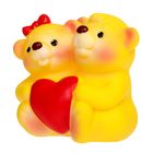 Резиновая игрушка "Влюбленные медвежата" - Фото 3