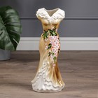 Ваза керамическая "Платье", напольная, цветы, 45 см, микс - Фото 9