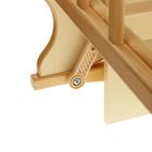 Детская кроватка «Морозко. Бабочки» на качалке с поперечным маятником, цвет бежевый/берёза - Фото 5