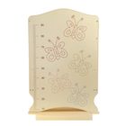 Детская кроватка «Морозко. Бабочки» на качалке с поперечным маятником, цвет бежевый/берёза - Фото 6