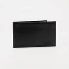Визитница, 18 карт, цвет чёрный - Фото 1