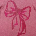 Туника для девочки, рост 98-104 см, цвет розовый/серый меланж AZ-783 - Фото 4