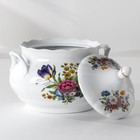 УЦЕНКА Сервиз столовый «Букет цветов», 33 предмета, нет сахарницы - Фото 11