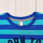 Комплект для мальчика (футболка, шорты), рост 122 см, цвет синий CSK 9651 - Фото 3