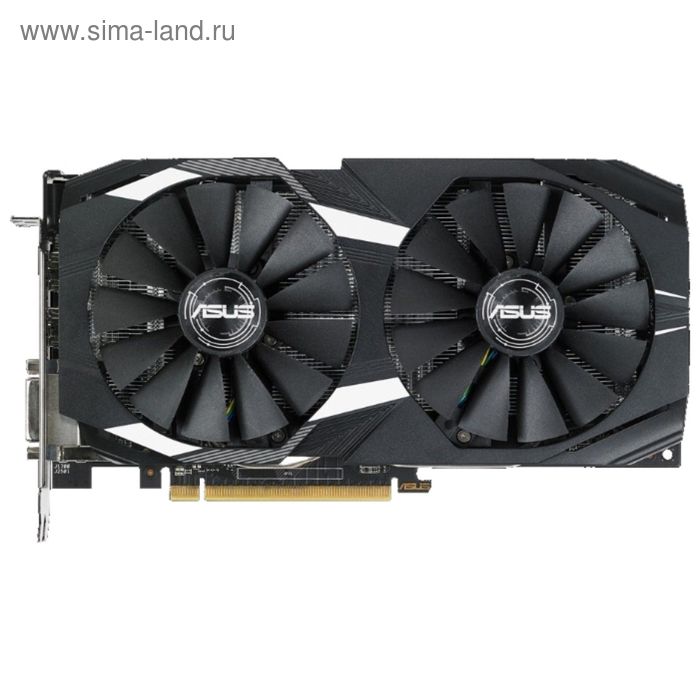 Видеокарта Asus AMD Radeon RX 580 DUAL OC, 4G, 256bit, GDDR5, 1360/7000, Ret - Фото 1