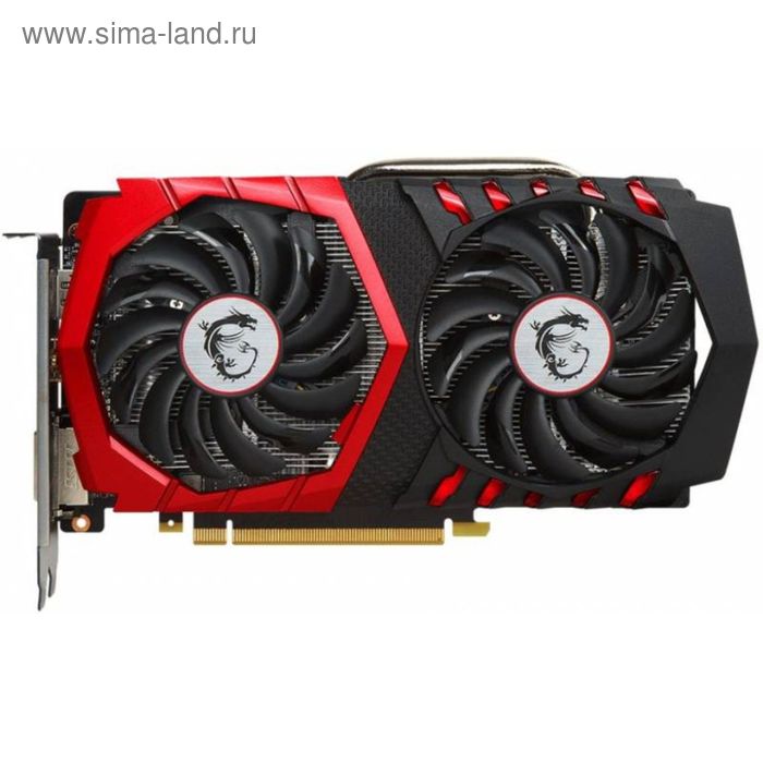 Видеокарта MSI GTX 1050 Ti GAMING X 4G nVidia GeForce GTX 1050TI 4096Mb 128bit - Фото 1