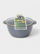 Кастрюля Мечта «Гранит», 3 л, антипригарное покрытие, литой алюминий, серая - Фото 13