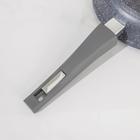 Сковорода Мечта «Гранит», d=24 см, съёмная ручка, антипригарное покрытие, алюминий, серая - Фото 4