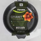 Сковорода Мечта «Гранит», d=24 см, съёмная ручка, антипригарное покрытие, алюминий, серая - Фото 6