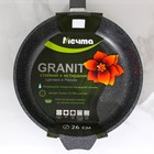 Сковорода Мечта «Гранит», d=26 см, пластиковая ручка, антипригарное покрытие, серая - Фото 6