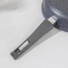 Сковорода Мечта «Гранит», d=26 см, съёмная ручка, антипригарное покрытие, литой алюминий, серая - Фото 4