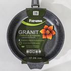 Сковорода Мечта «Гранит», d=26 см, съёмная ручка, антипригарное покрытие, литой алюминий, серая - Фото 7