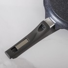 Сковорода блинная Мечта «Гранит», d=20 см, пластиковая ручка, антипригарное покрытие, литой алюминий, серая - Фото 5