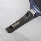 Сковорода блинная Мечта «Гранит», d=22 см, пластиковая ручка, антипригарное покрытие, серая - Фото 5