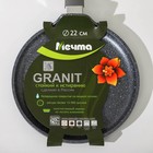 Сковорода блинная Мечта «Гранит», d=22 см, пластиковая ручка, антипригарное покрытие, серая - Фото 7