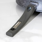 Сковорода - Вок Мечта «Гранит», d=28 см, h=9 см, пластиковая ручка, антипригарное покрытие, литой алюминий, серая - Фото 5